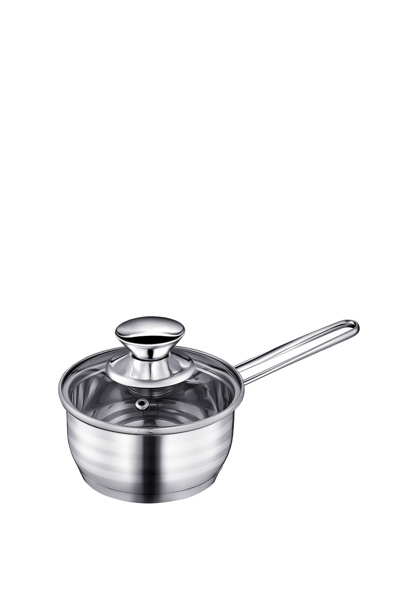 Ковшик со стеклянной крышкой "BIMBO" 0,7л., Regent 