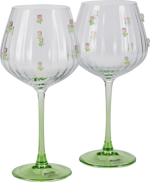 Набор бокалов для вина "ASTI" 2шт., 670мл. (стекло, зеленый), Regent