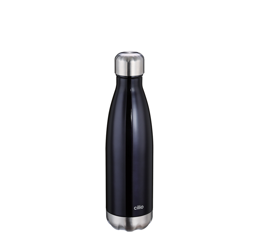 Термос бутылка ELEGANT, черный, Германия